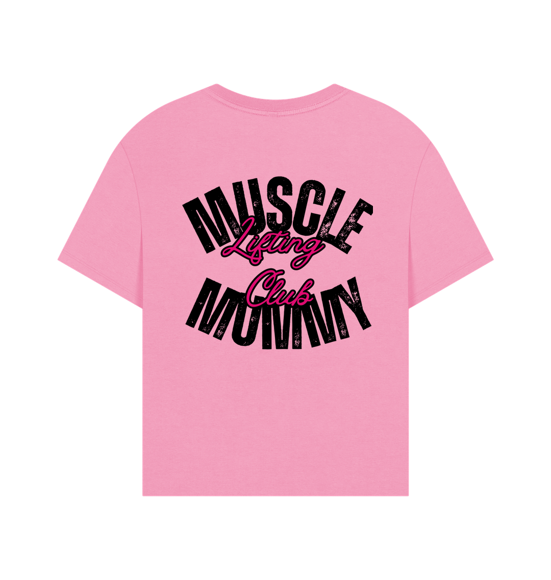 Rose Pink Printed T-shirt Back