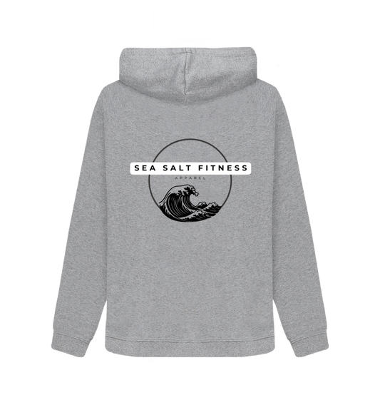 Athletic Grey Printed Sweater Back