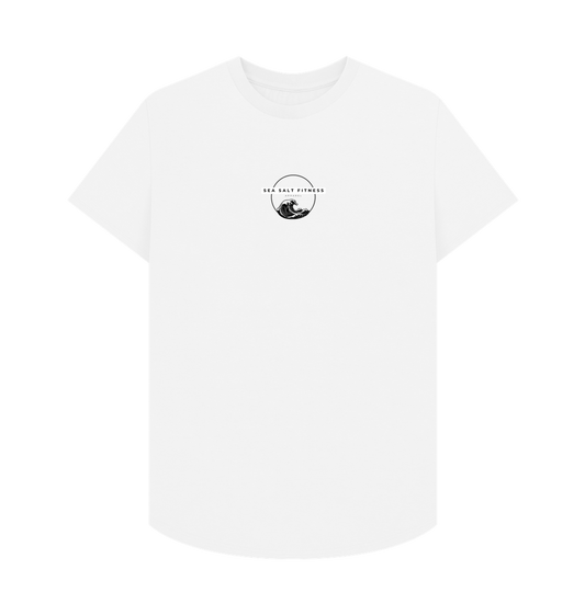 White Printed T-shirt Front