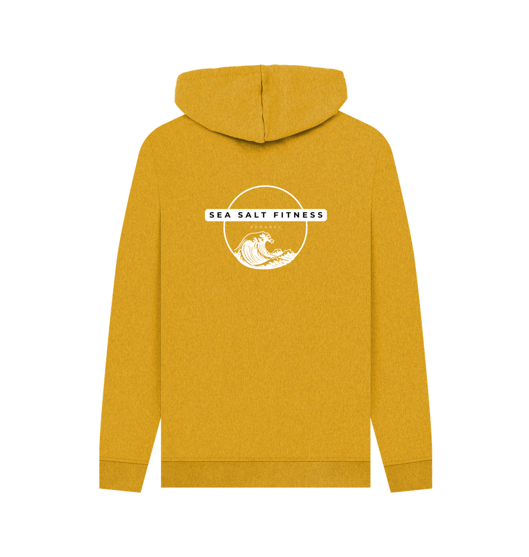 Sunflower Yellow Recycled Hoody Back