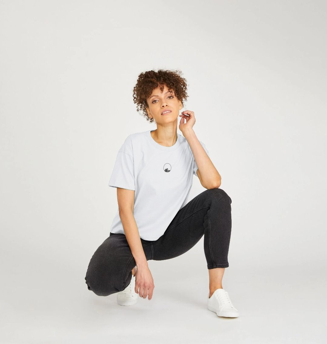 Women's Organic Cotton T-Shirts - Scan to Recycle
