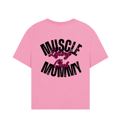 Rose Pink Printed T-shirt Back