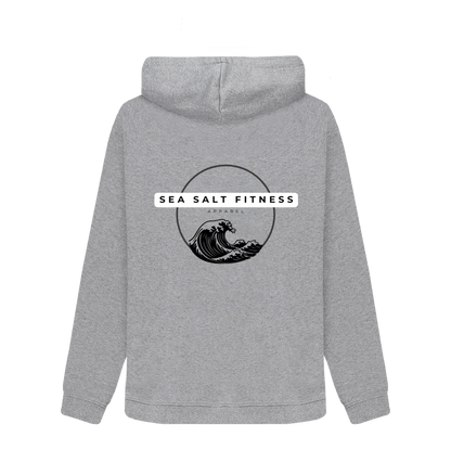 Athletic Grey Printed Sweater Back