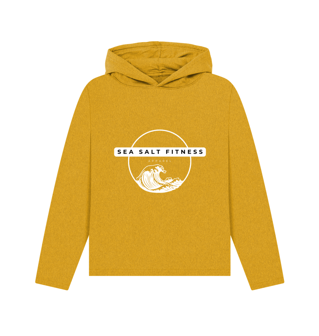 Sunflower Yellow Recycled Hoody Front