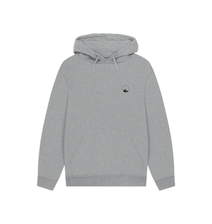 Athletic Grey Printed Hoody Front