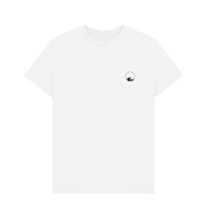 White Printed T-shirt Front