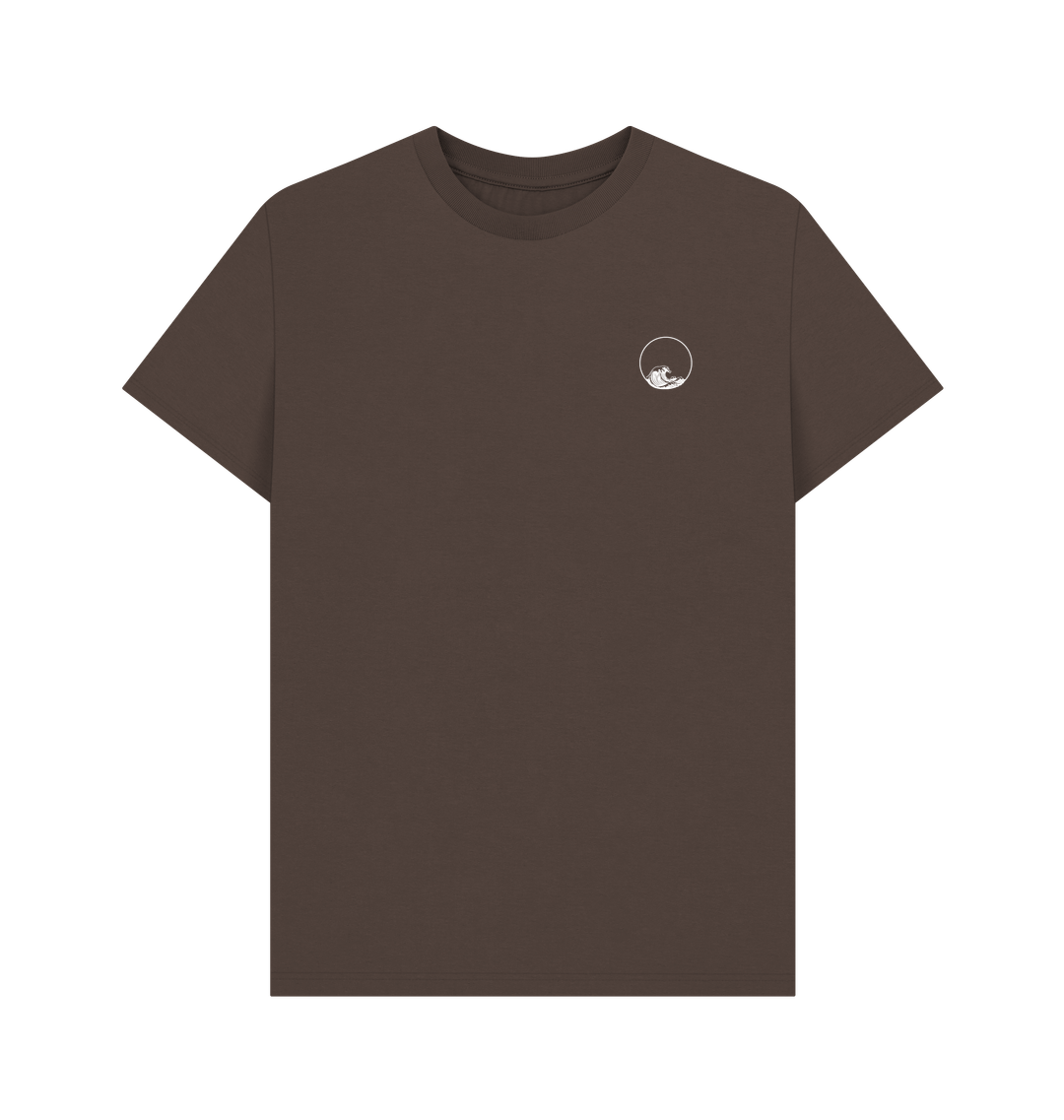 Chocolate Printed T-shirt Front
