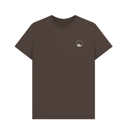 Chocolate Printed T-shirt Front