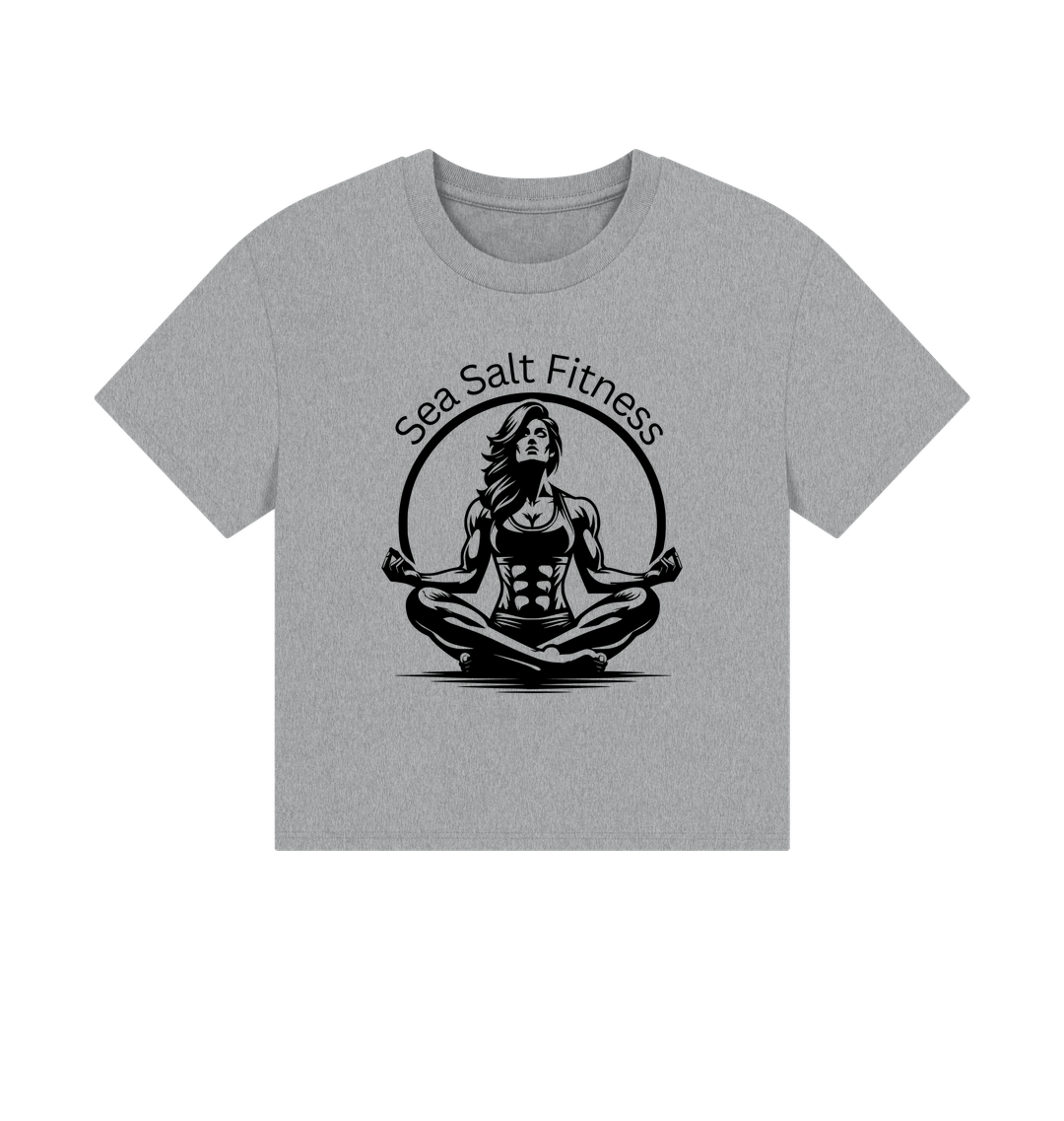 Athletic Grey Printed T-shirt Front