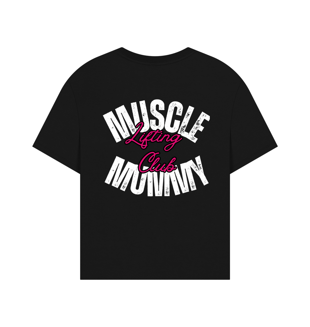 Black Printed T-shirt Back