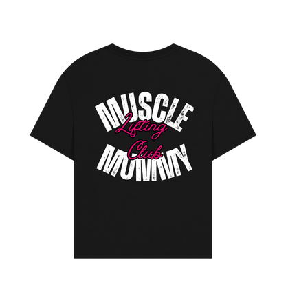 Black Printed T-shirt Back