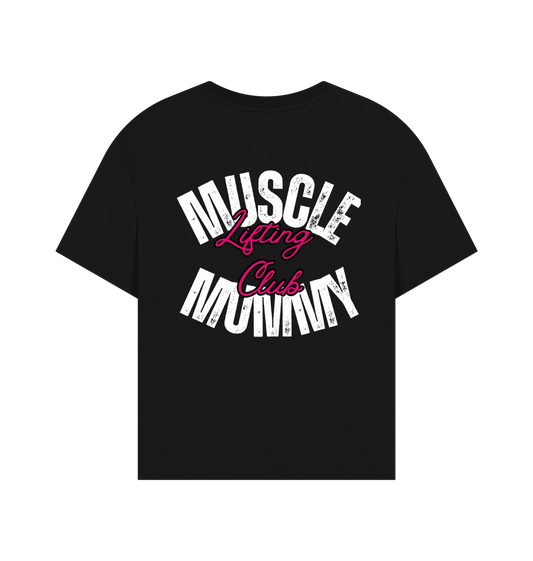 Black Printed T-shirt Back