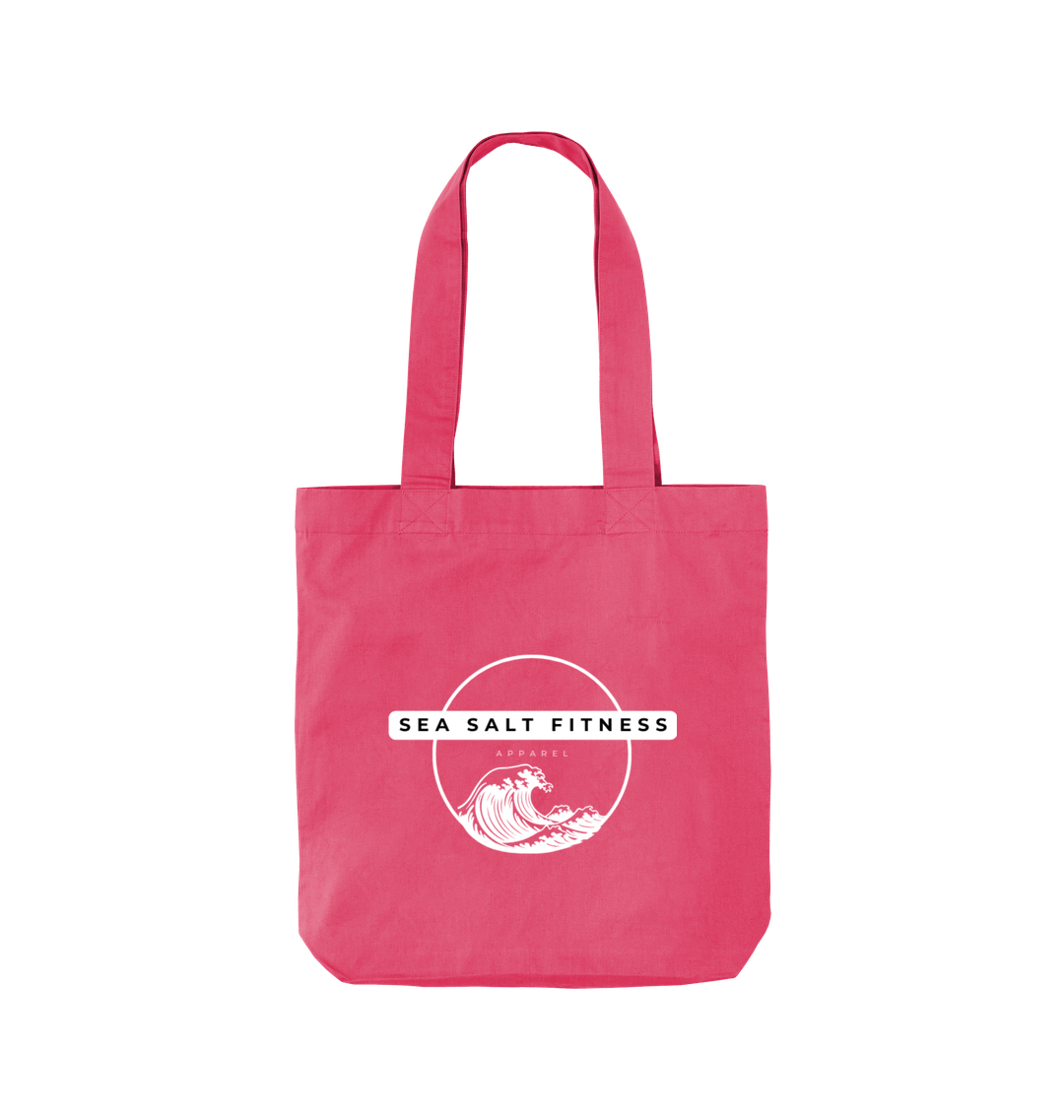 Raspberry Pink Printed Bag Front