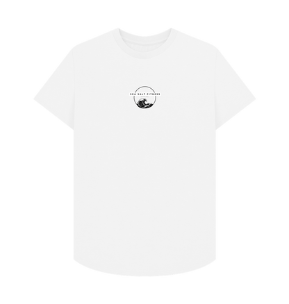 White Printed T-shirt Front