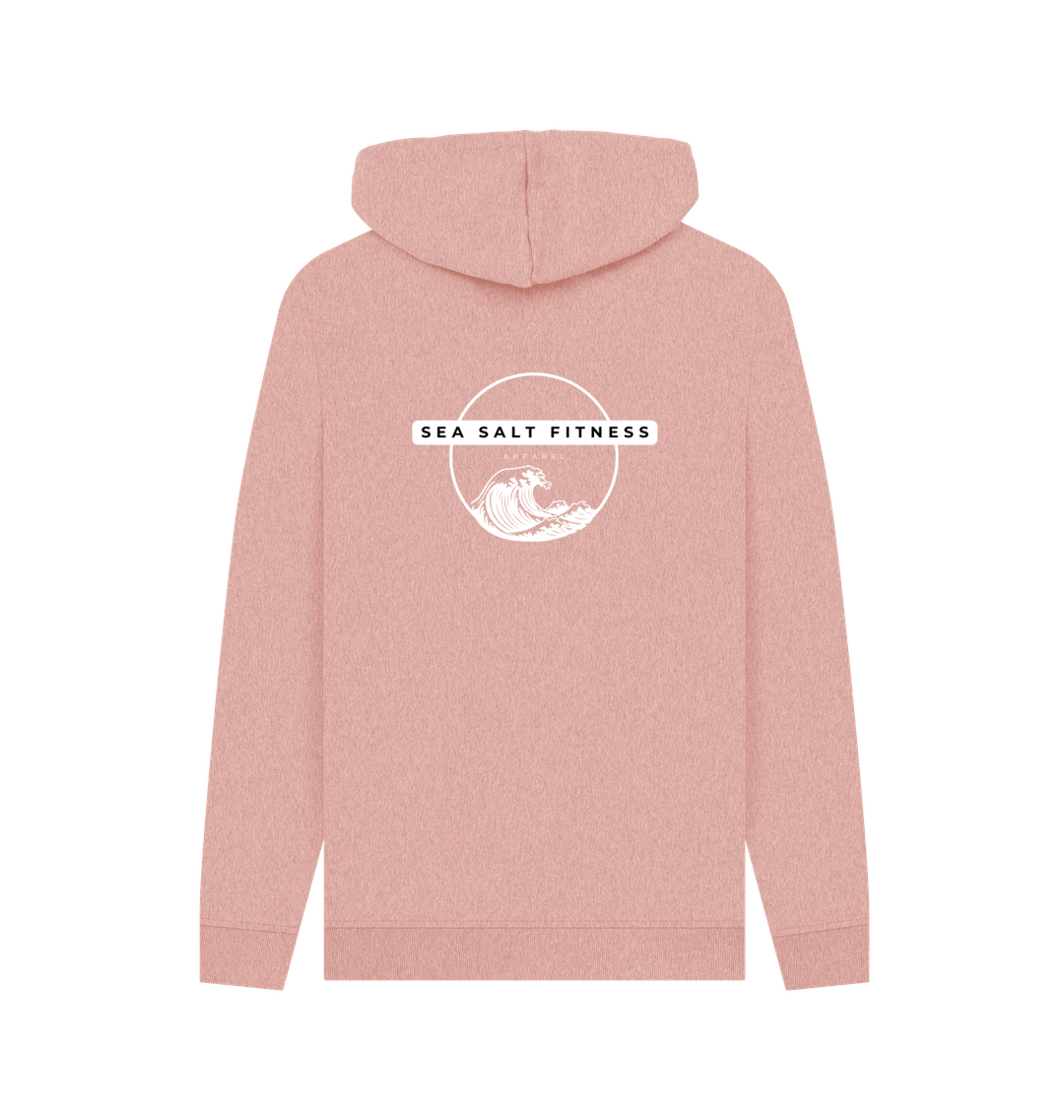 Sunset Pink Recycled Hoody Back