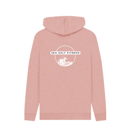 Sunset Pink Recycled Hoody Back
