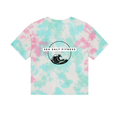 Pastel Tie Dye Printed T-shirt Back