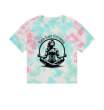 Pastel Tie Dye Printed T-shirt Front