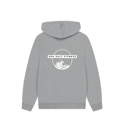 Athletic Grey Printed Hoody Back