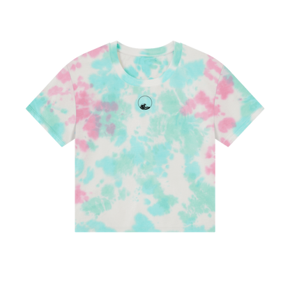 Pastel Tie Dye Printed T-shirt Front