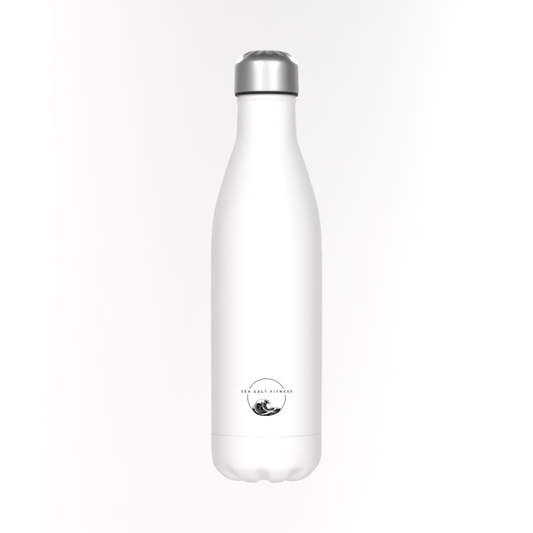 Classic 50cl Thermos White Bottle - Insulated water bottle | Sea Salt Fitness apparel