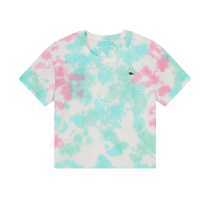 Pastel Tie Dye Printed T-shirt Front