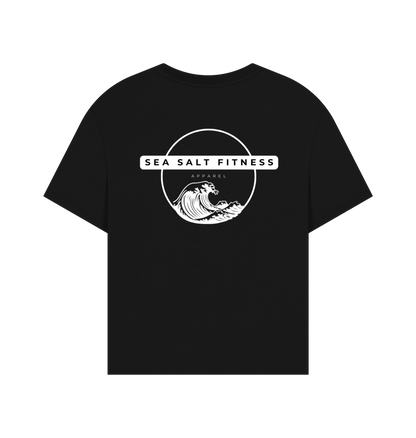 Black Printed T-shirt Back