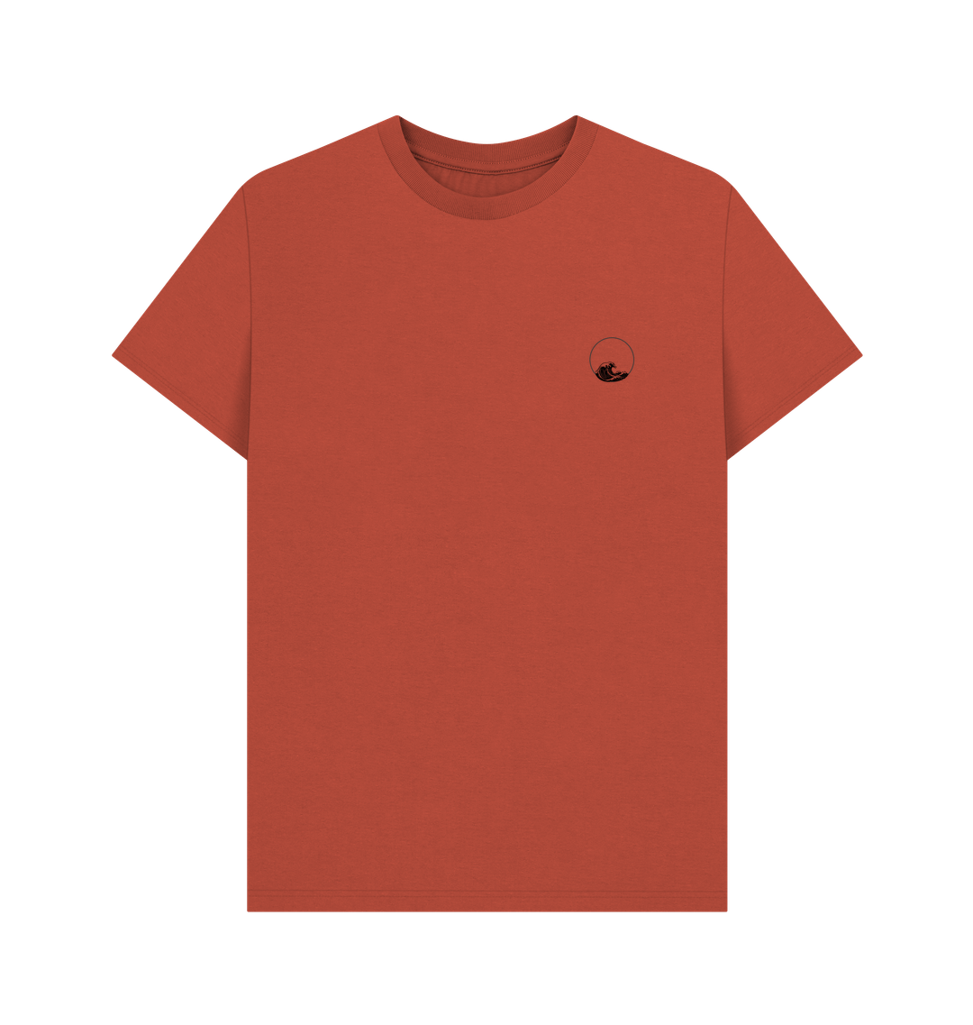 Rust Printed T-shirt Front