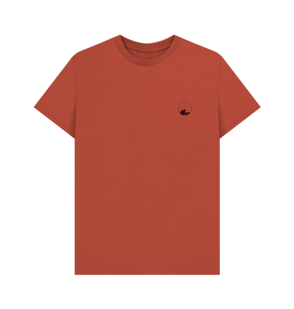 Rust Printed T-shirt Front