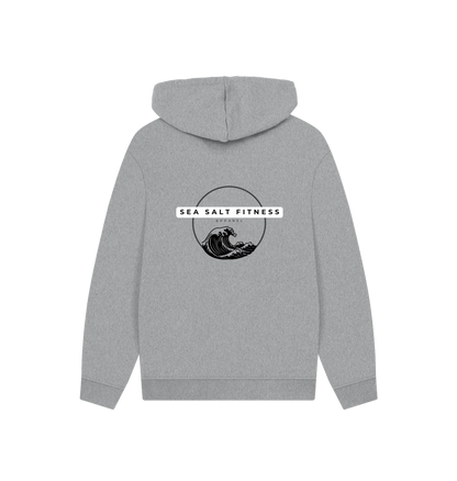 Athletic Grey Printed Hoody Back