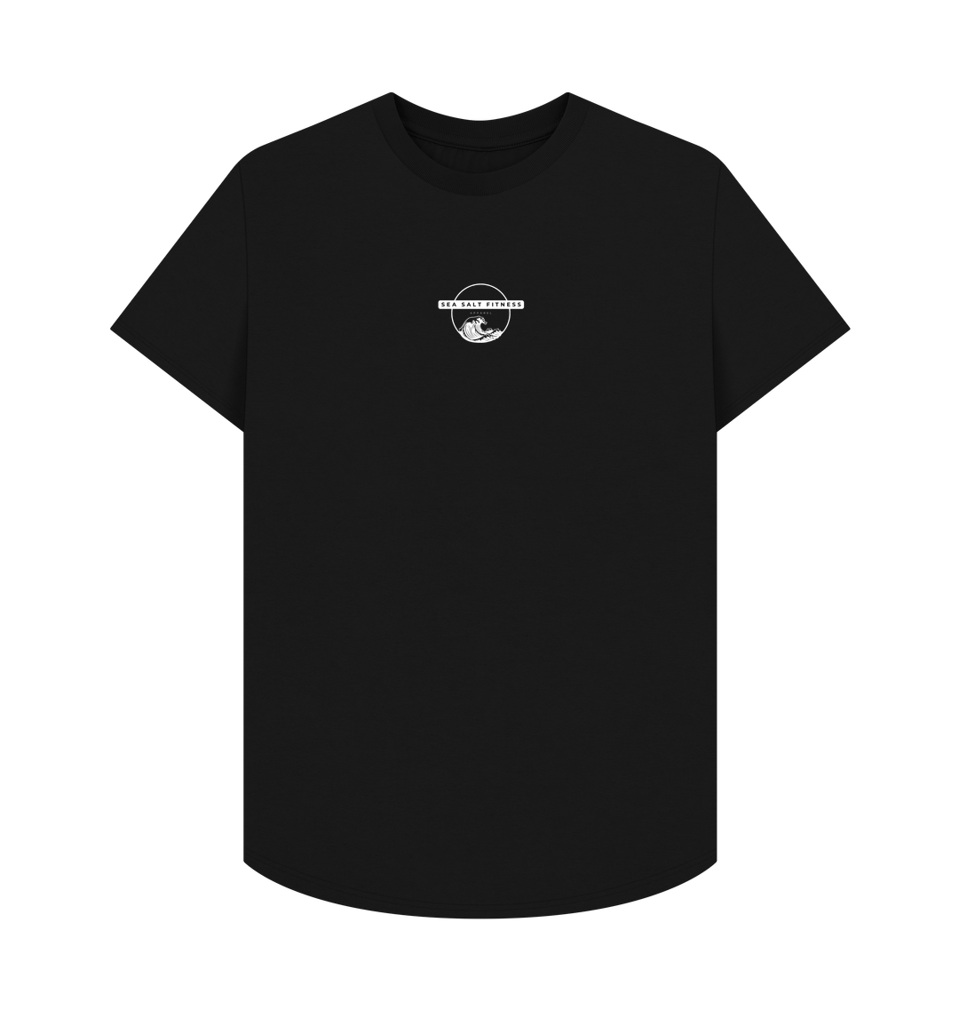 Black Printed T-shirt Front