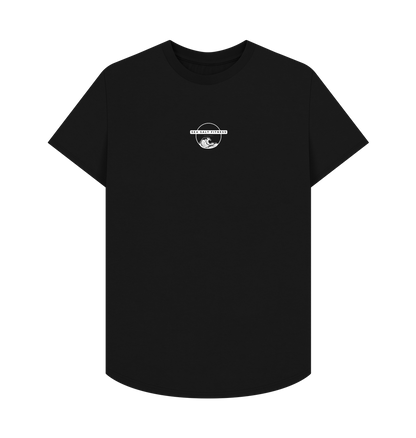 Black Printed T-shirt Front